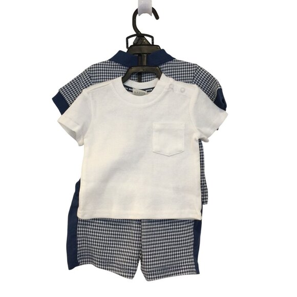 BAKER by Ted Baker London Infant 3/6 Months 3 Piece Short Set - Picture 4 of 5